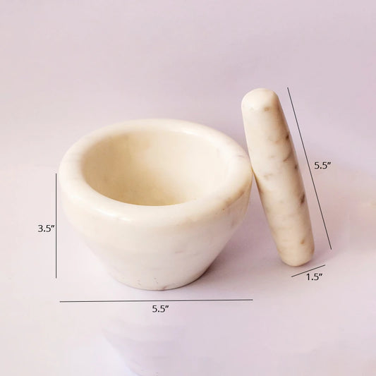 Dimension of Mortar and pestle