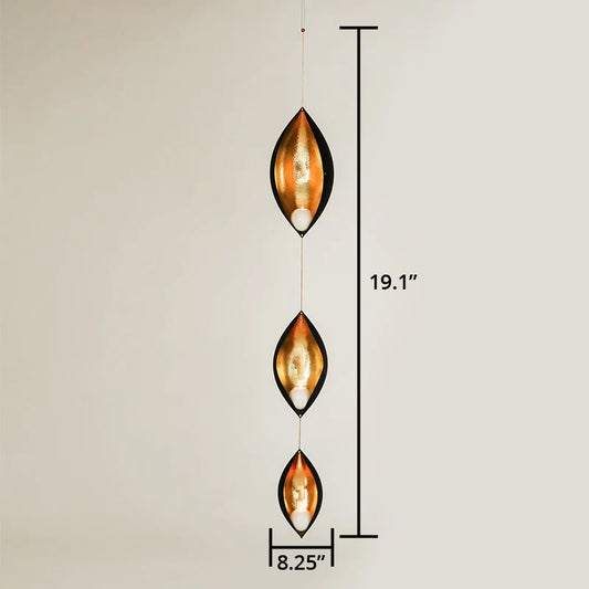 Dimension of trinetra hanging decor candle holder