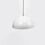 White Dome hanging ceiling light