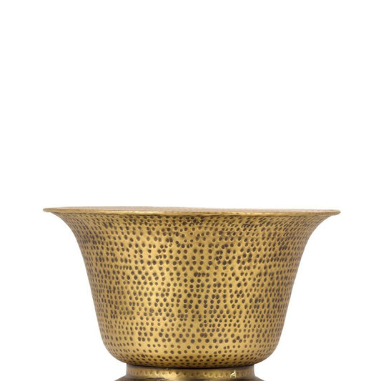 Kalash design Brass stool 