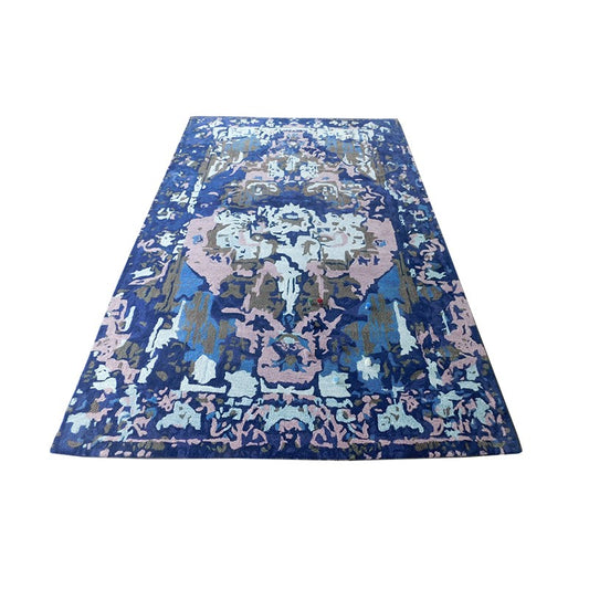 Blue persian style rug