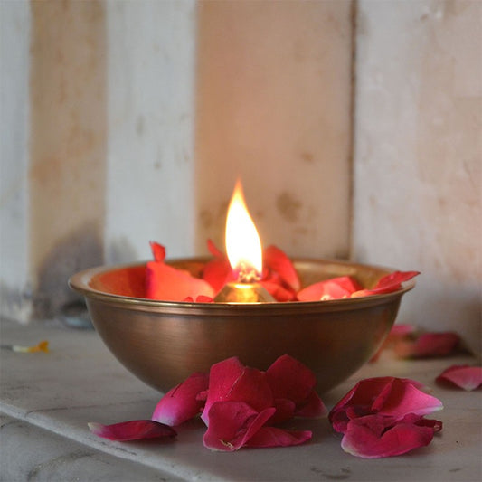Akhand Jyoti Diya | Brass Diya for Pooja | Oil Lamp