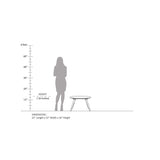 Dimensions and size comparison with girl