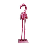 Flamboyant Flamingo Sculpture in Pink