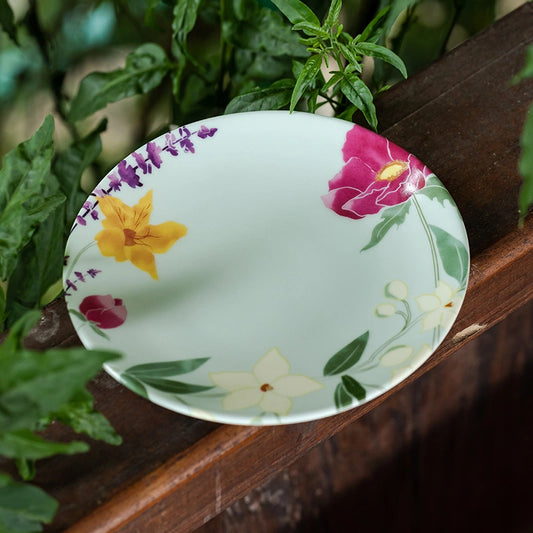 Pastoral appetizer & dessert plates Set