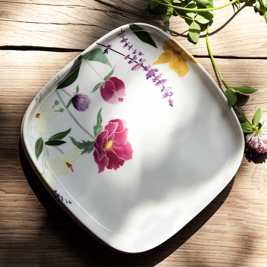 Porcelain serving platter