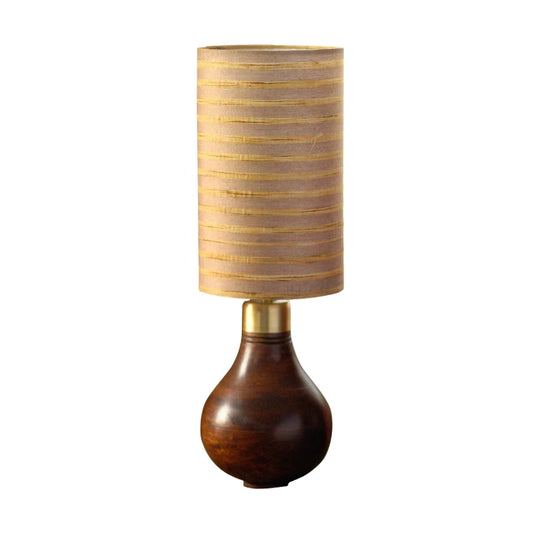 Wood & fabric Bedroom lamp
