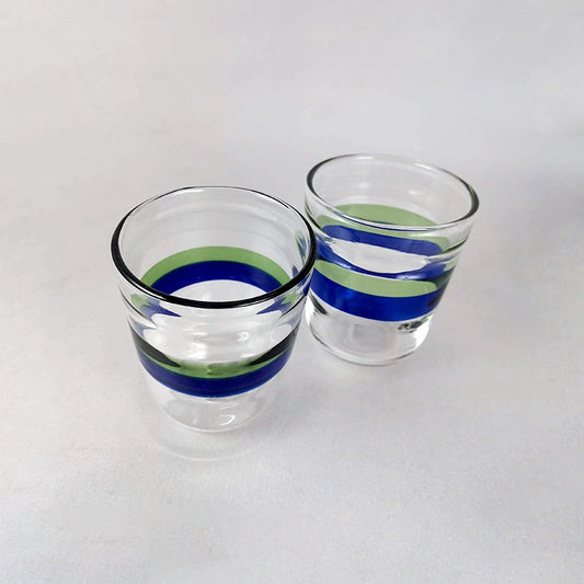 Glass tumbler for juice and water