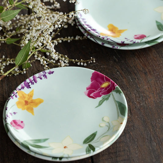 Pastoral small appetizer plates Set