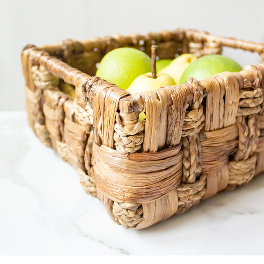 handmade wooden basket 