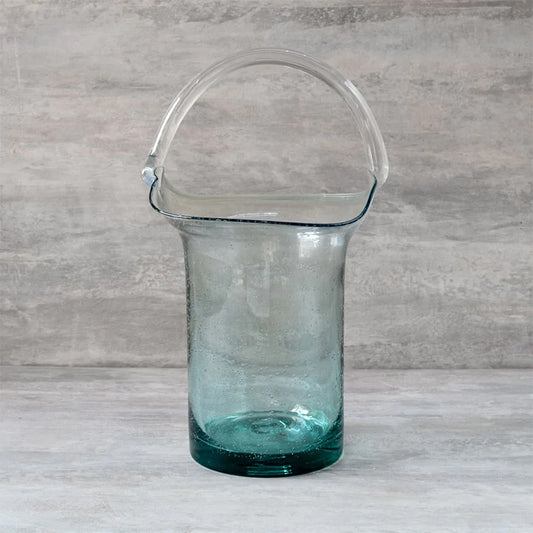 Glass vase in large size