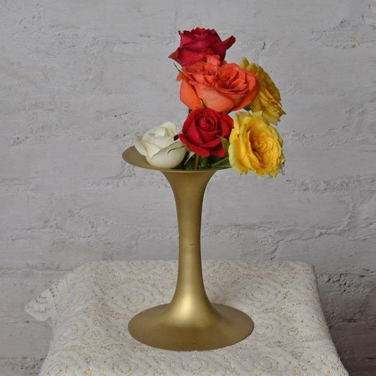 Medium Jia brass flower vase