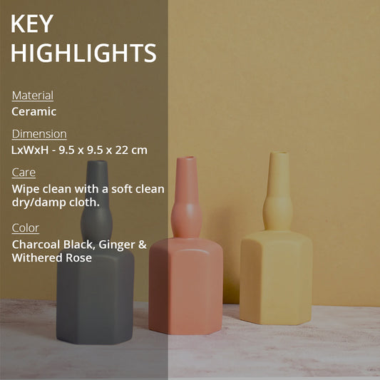 Key highlights of wine bottle vase