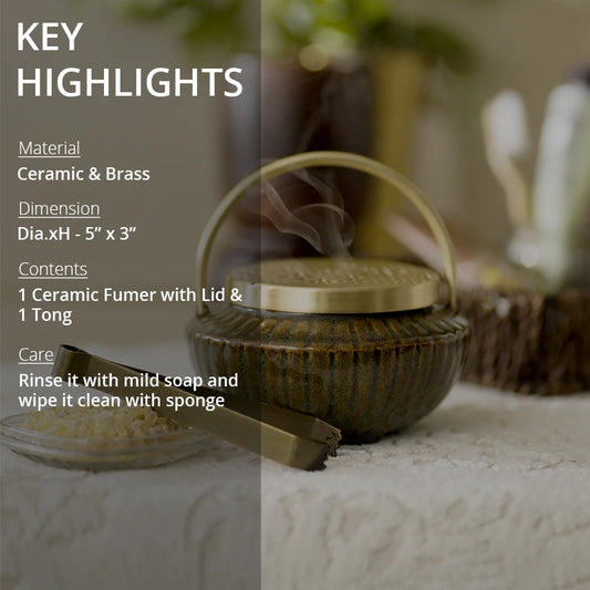 Key highlights of Incense burner set