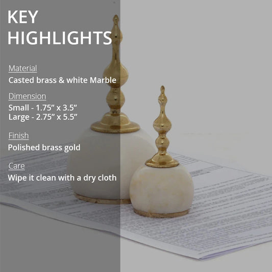 Key Highlights of Taj Paperweight