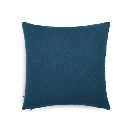 Plain denim throw pillow cover