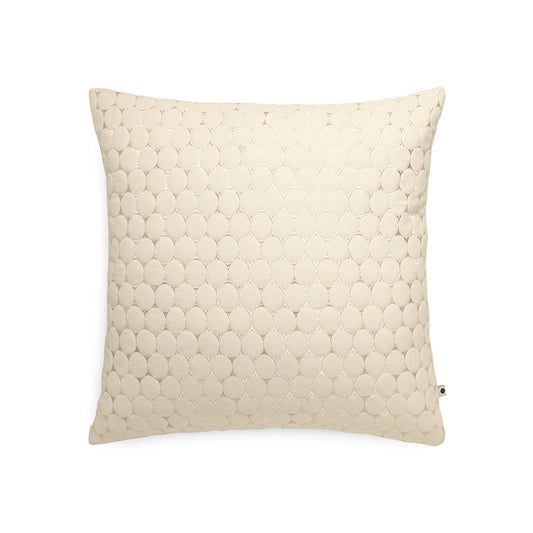 Square white cushion cover