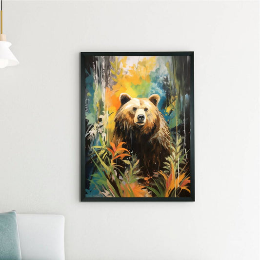 Sowpeace Harmony: Find Your Abstract Bear