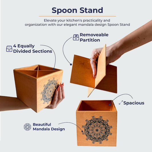 Wood Lite Spoon Stand